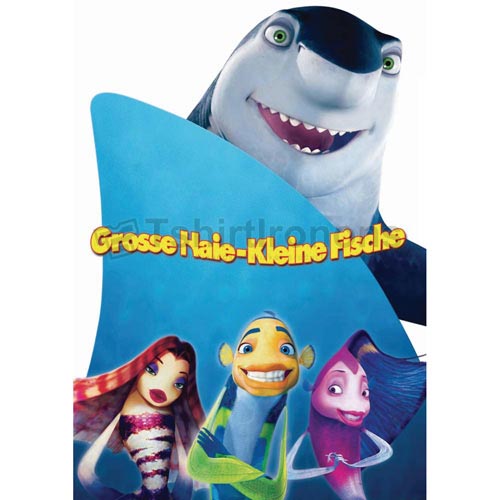 Shark Tale T-shirts Iron On Transfers N5299 - Click Image to Close